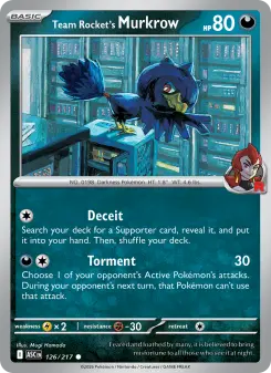 Murkrow da Equipe Rocket