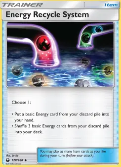 Energy Recycle System
