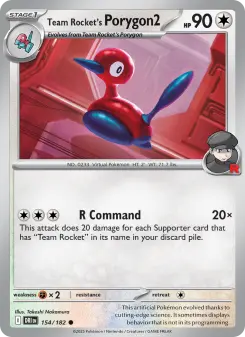 Porygon2 da Equipe Rocket
